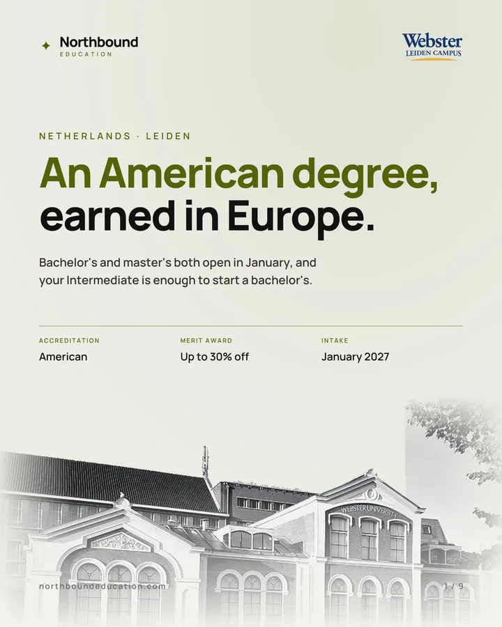 Webster University Leiden: an American degree earned in Europe